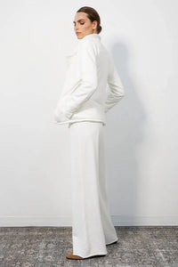 Bobi - Wide Leg Drawstring Pant