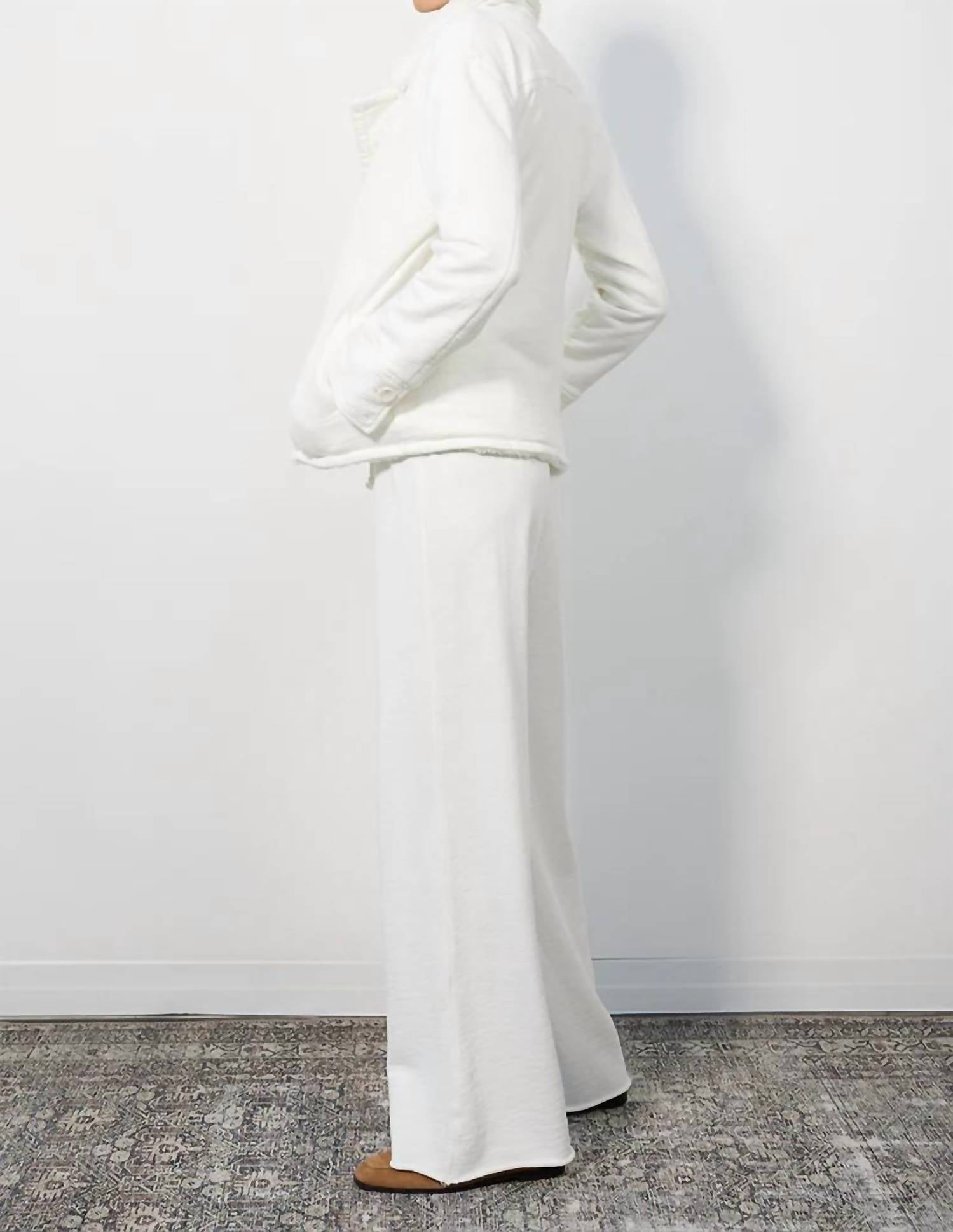 Bobi - Wide Leg Drawstring Pant