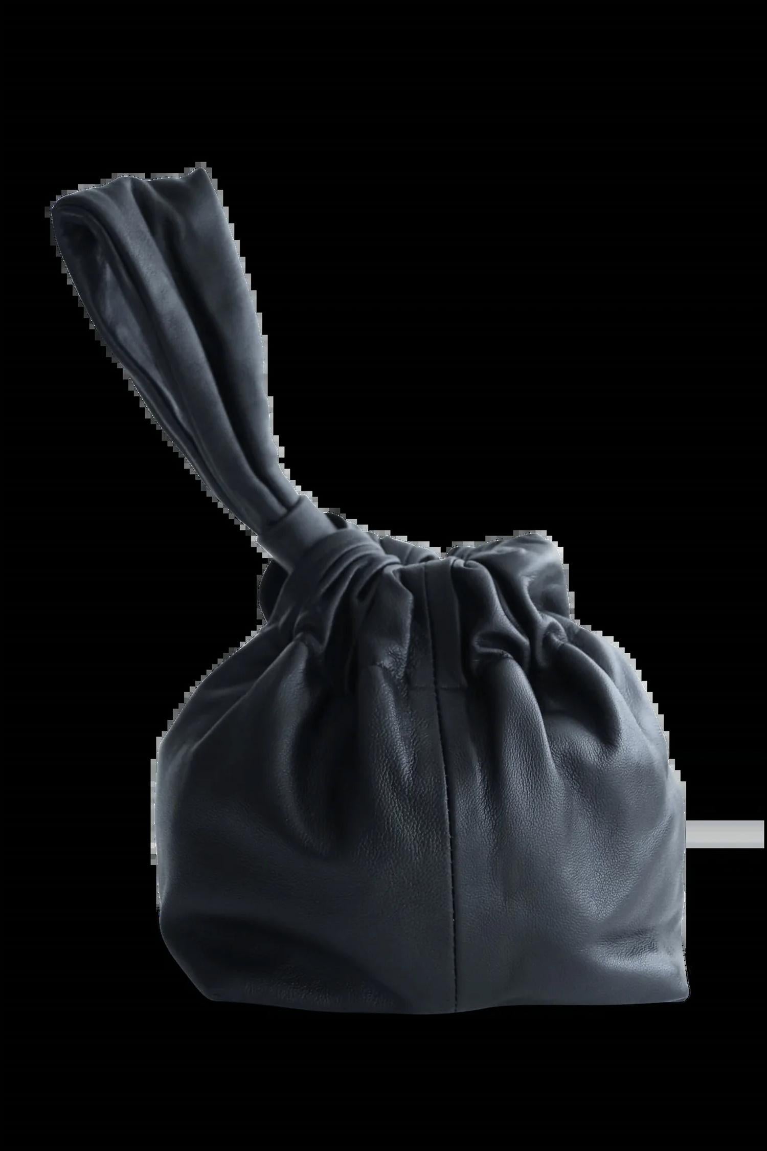 Lemiz Women's Mariposa Bucket Bag in black 1 - women's bag - detail view