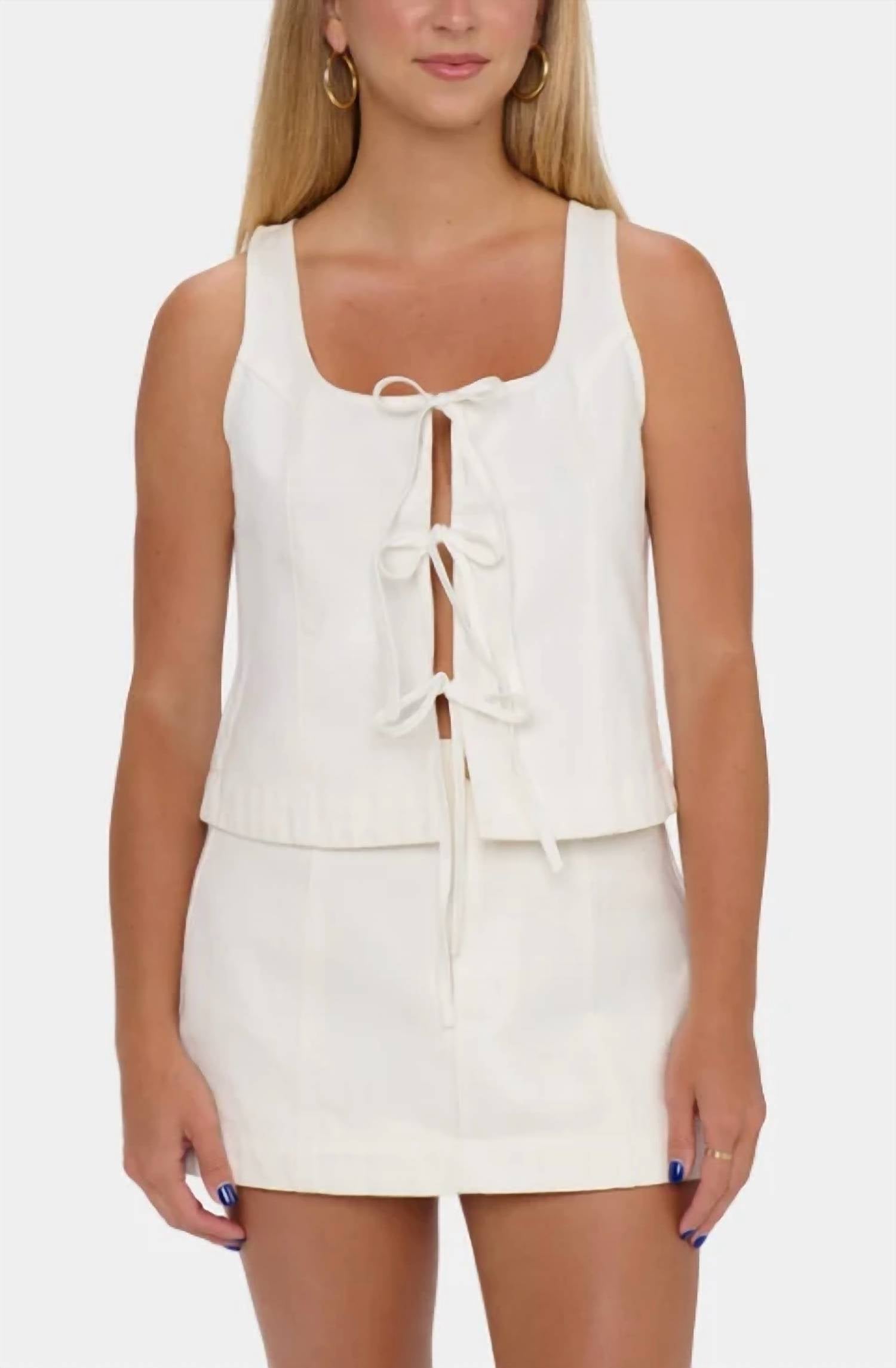 Show Me Your Mumu - Lena Tie Tank