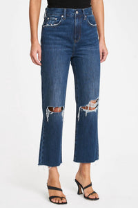 Pistola - Cassie Super High Rise Straight Crop Jean