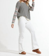 Zaket & Plover - Checked Sweater -plus