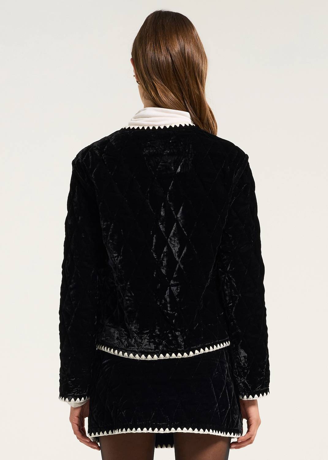 Moon River - Velvet Quilted Jacket