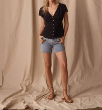 The Normal Brand - Aria Crepe Emily Blouse