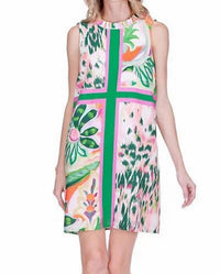 Joy Joy - Ruffles Neck Mini Dress