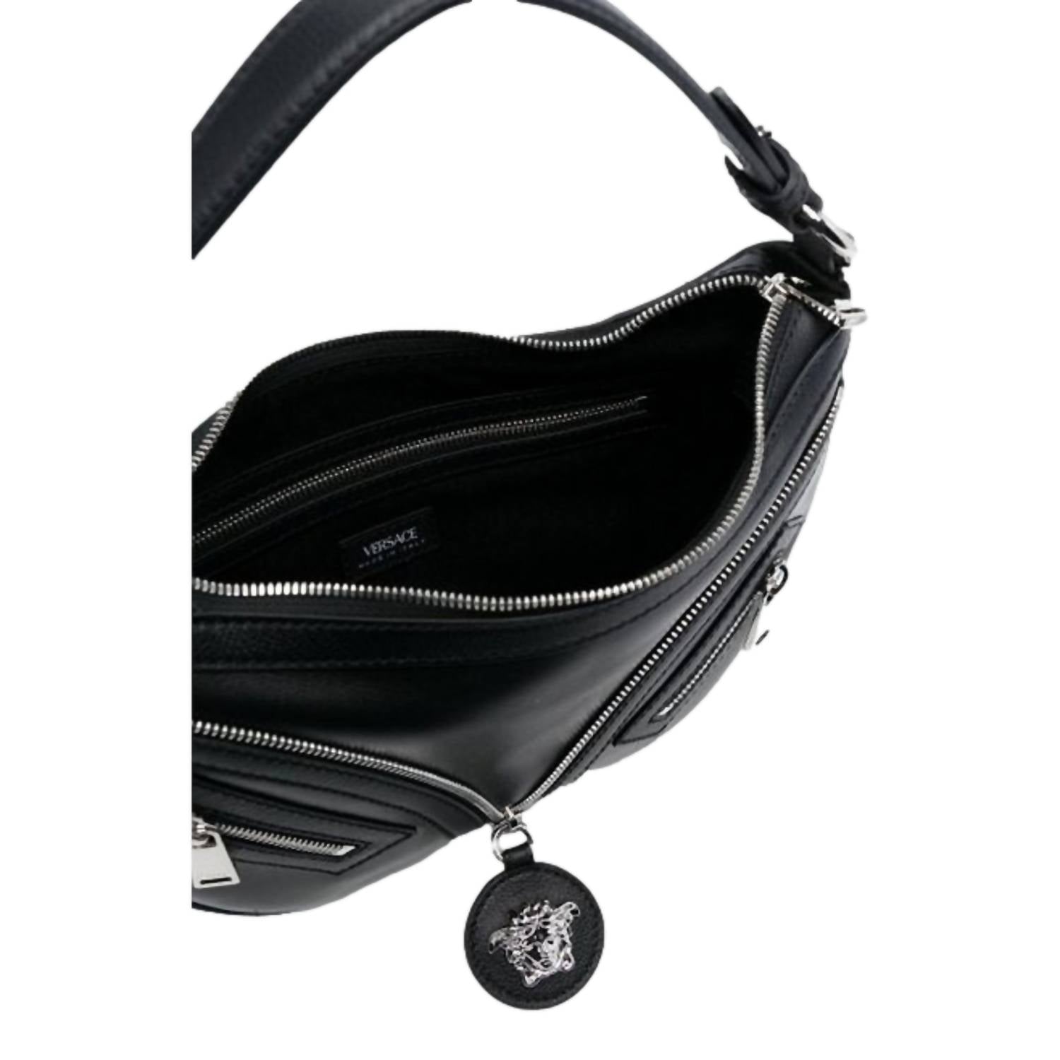 Versace - Women's Repeat La Medusa Small Hobo Shoulder Bag