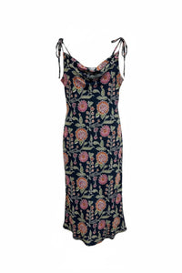 Thml - Tie Strap Print Slip Dress