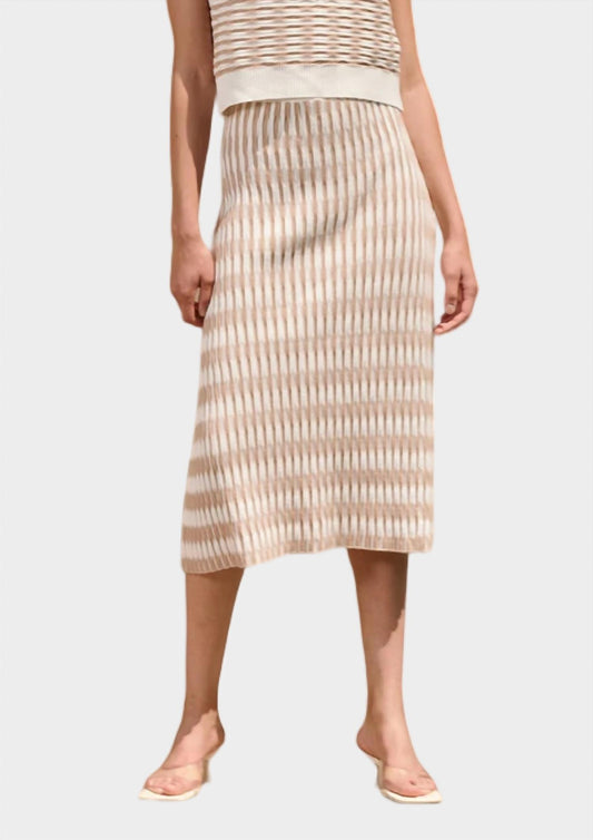 Lucy Paris - Newport Knit Skirt