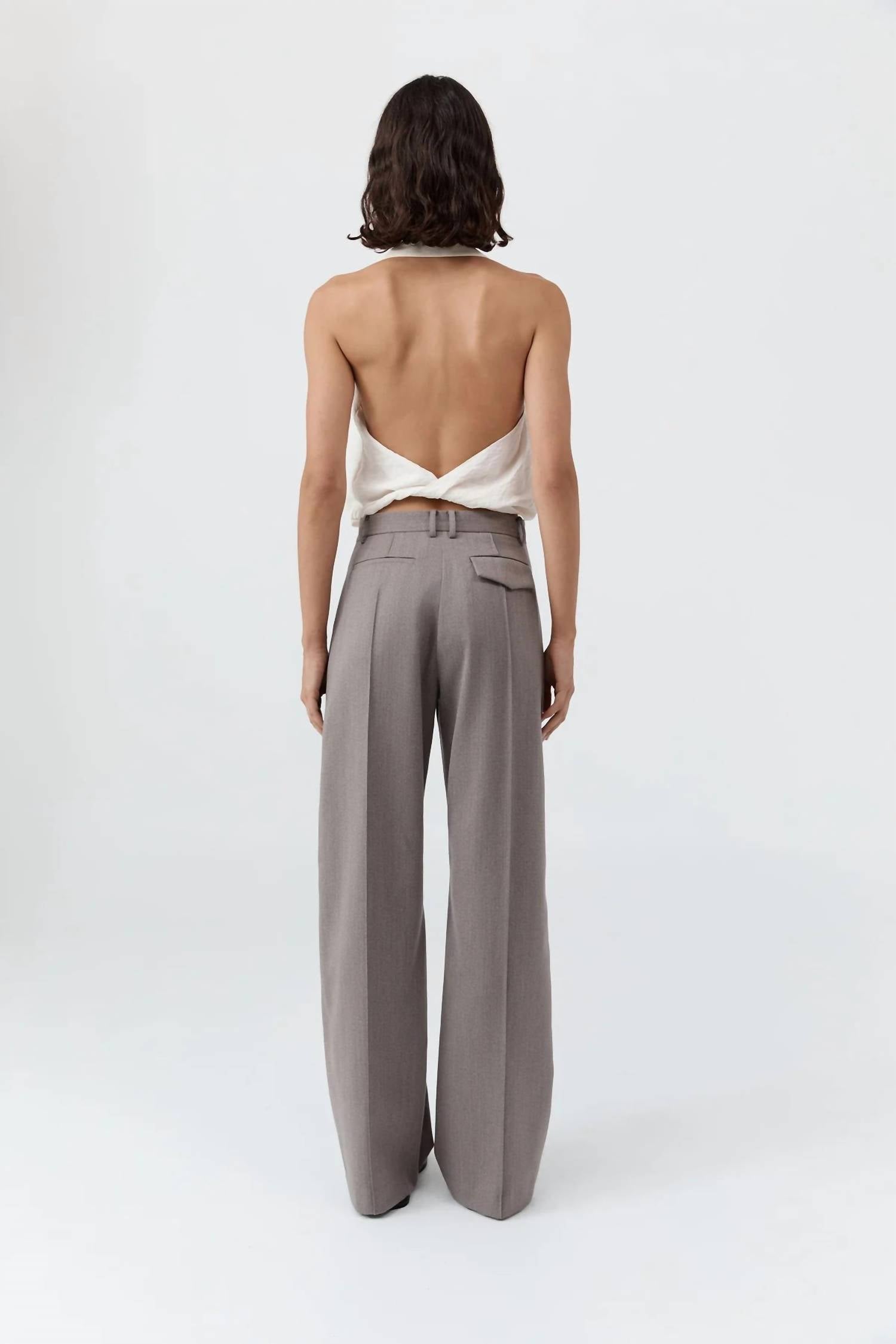 St. Agni - Cloud Twist Halter Top