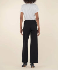 Kut From The Kloth - Soft Stretch Ponte Knit Cropped Wide Leg Pants