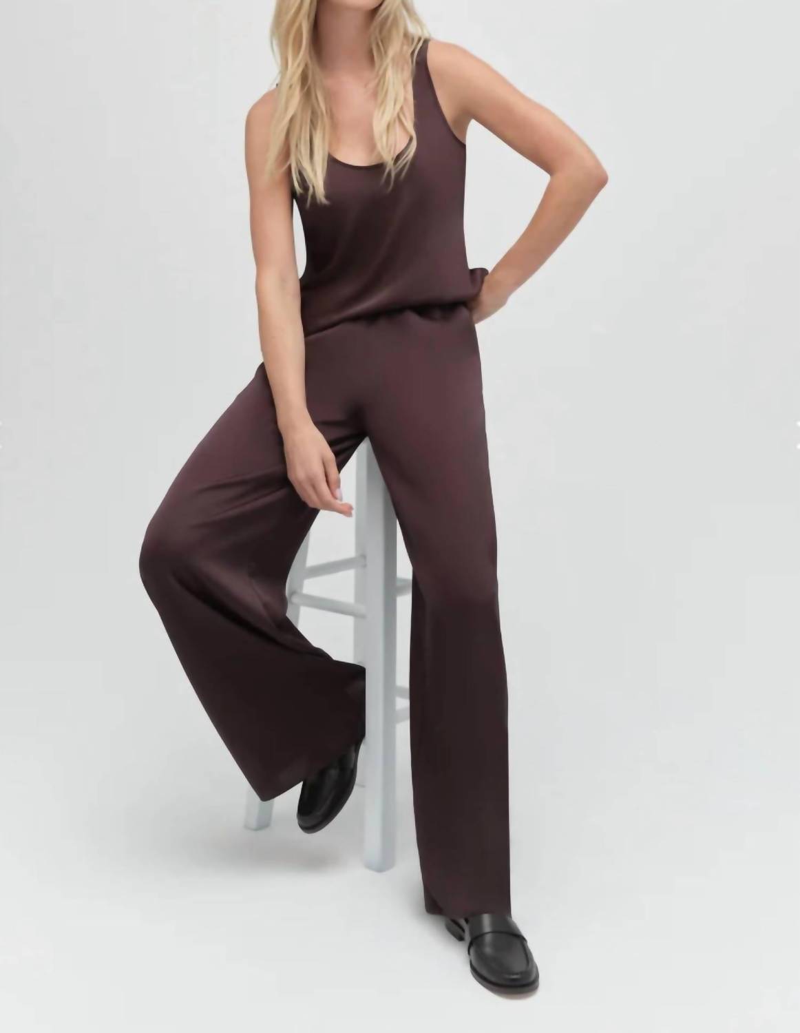 Favorite Daughter Clean Cut Tank in espresso - women's tank top - view 5