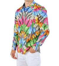 Barabas - Feathers Long Sleeve Shirt
