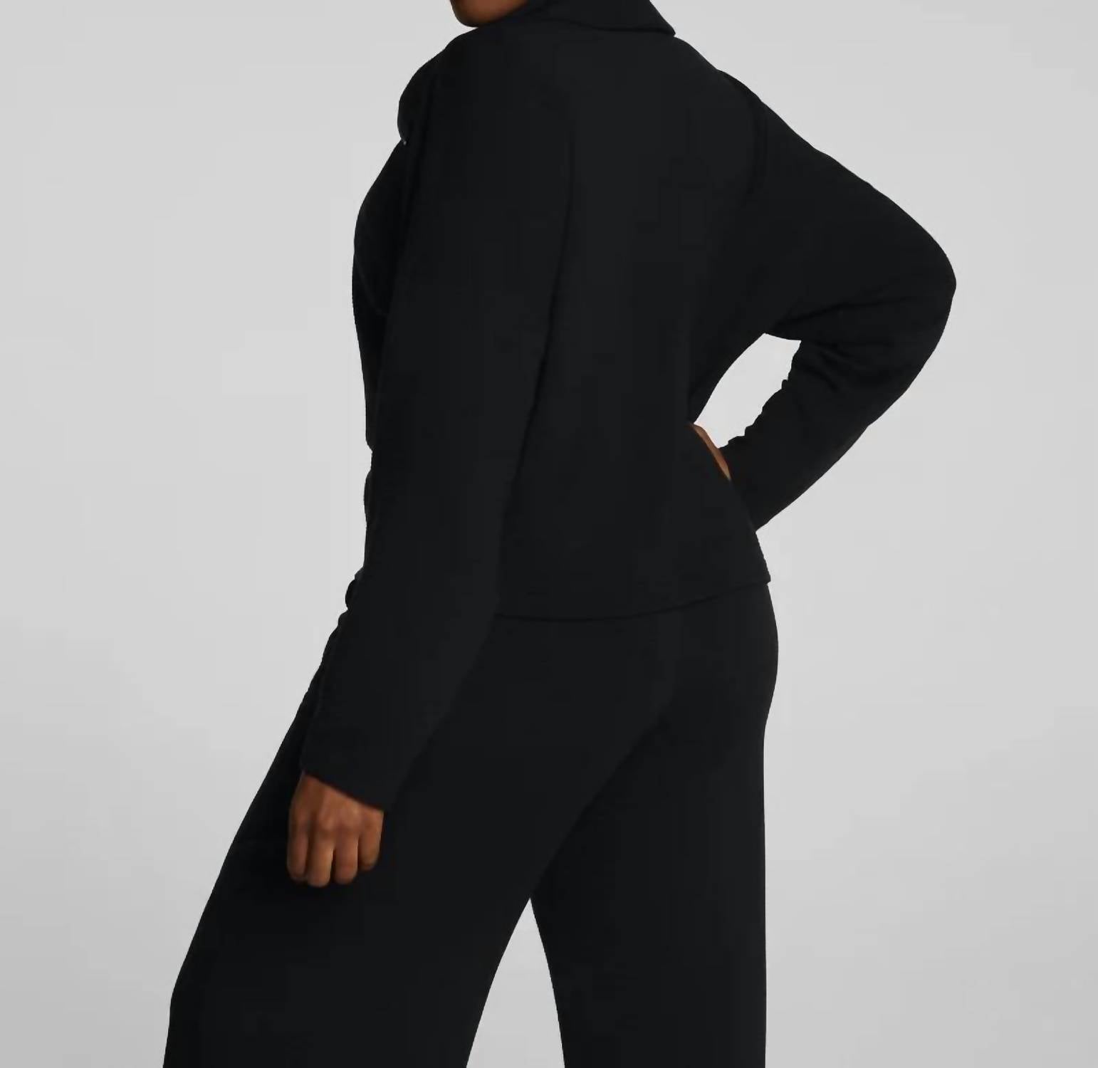 Spanx - French Rib Half Zip Top