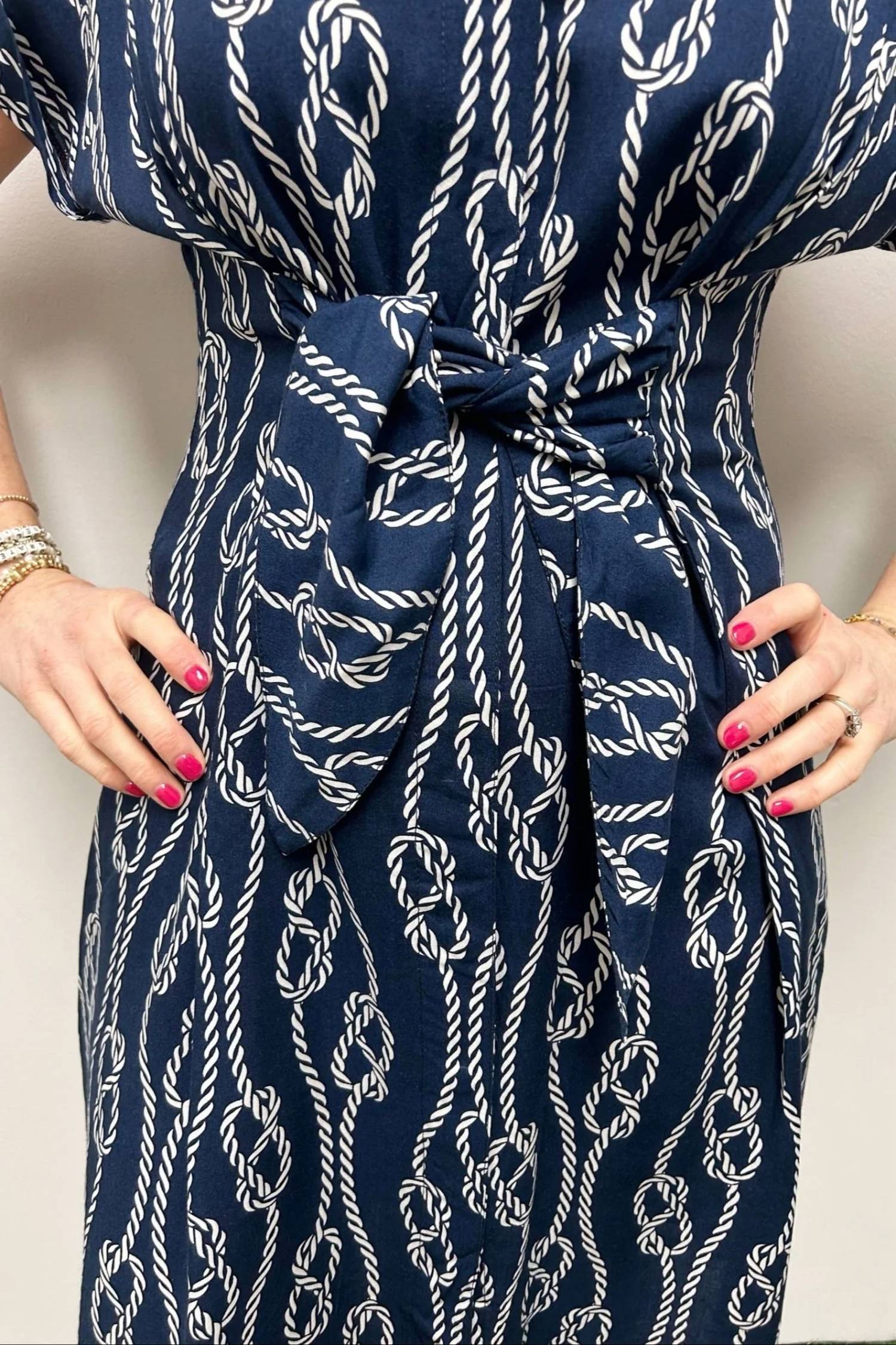 La Mer Luxe - Short Sleeve Amber Dress