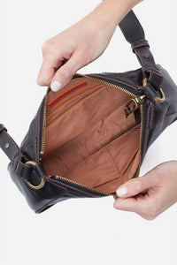 HOBO Women's Bellamy Medium Crossbody Purse in black - women's bag - alternate view