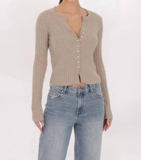 Lucy In The Sky - Ribbed Knit Cardigan