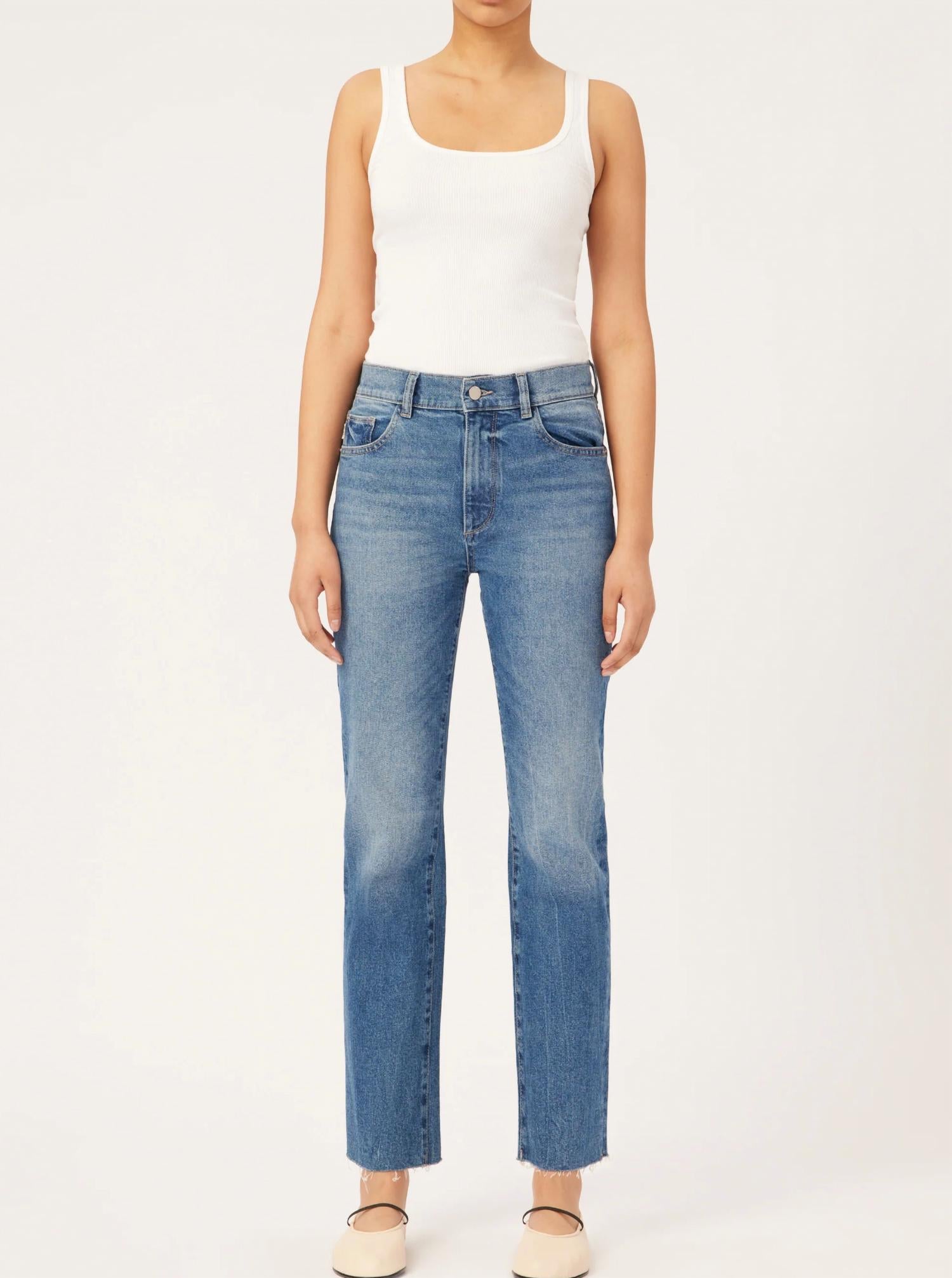 Dl1961 - Women'S - Patti High Rise Vintage Straight Ankle Jeans