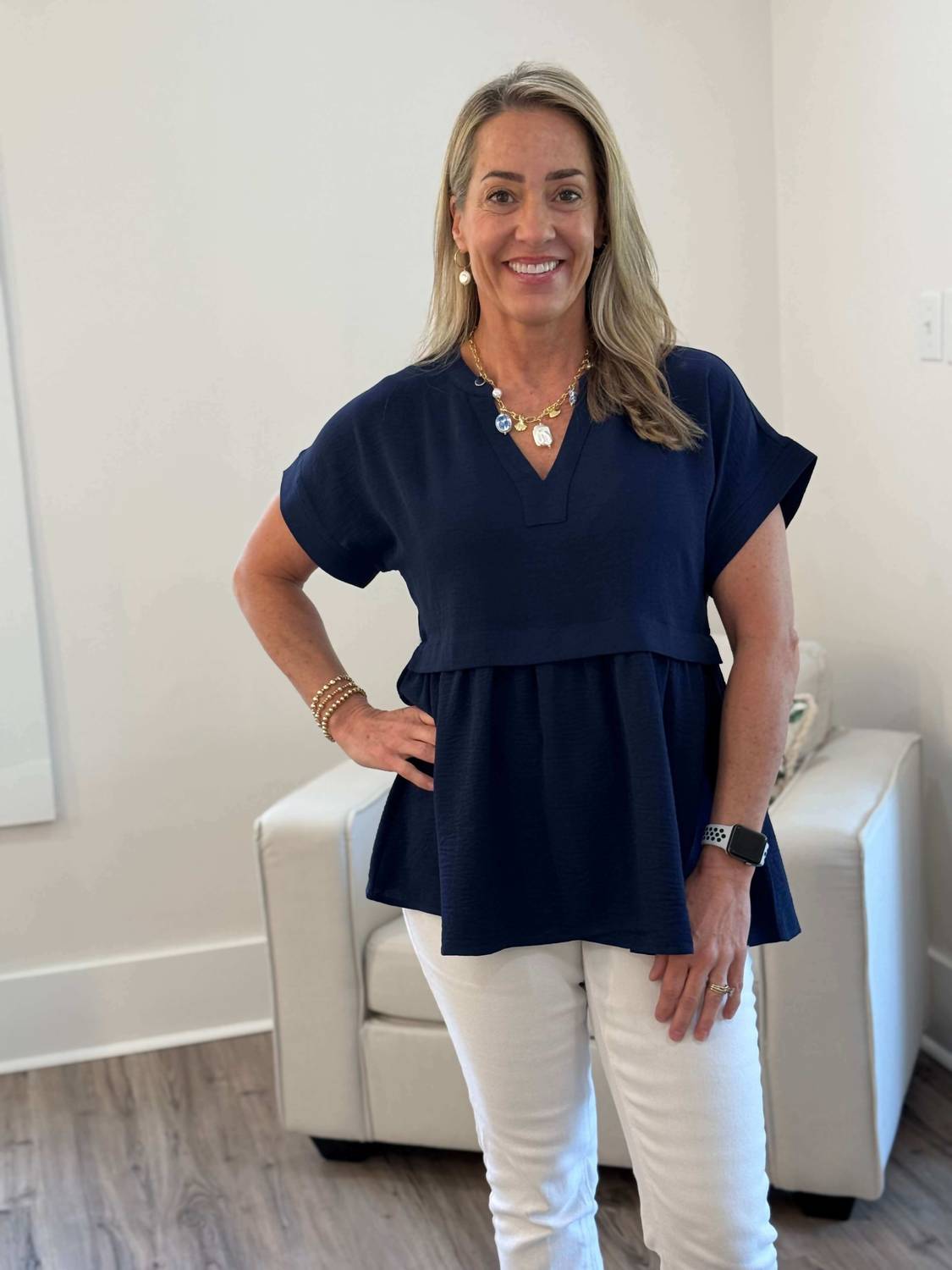 Jodifl - Natalie Peplum Top