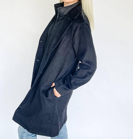 Hem & Thread - Velvet Touch Longline Coat