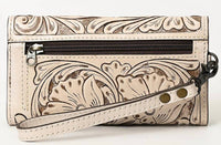 American Darling Women's Wristlet Bag in natural - women's bag - detail view