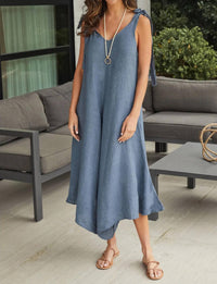 Milio Milano - Tie Shoulder Jumpsuit