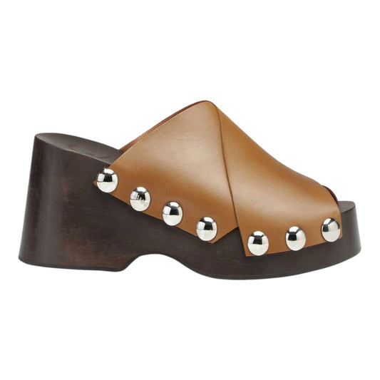 Ganni - WEDGE CLOGS