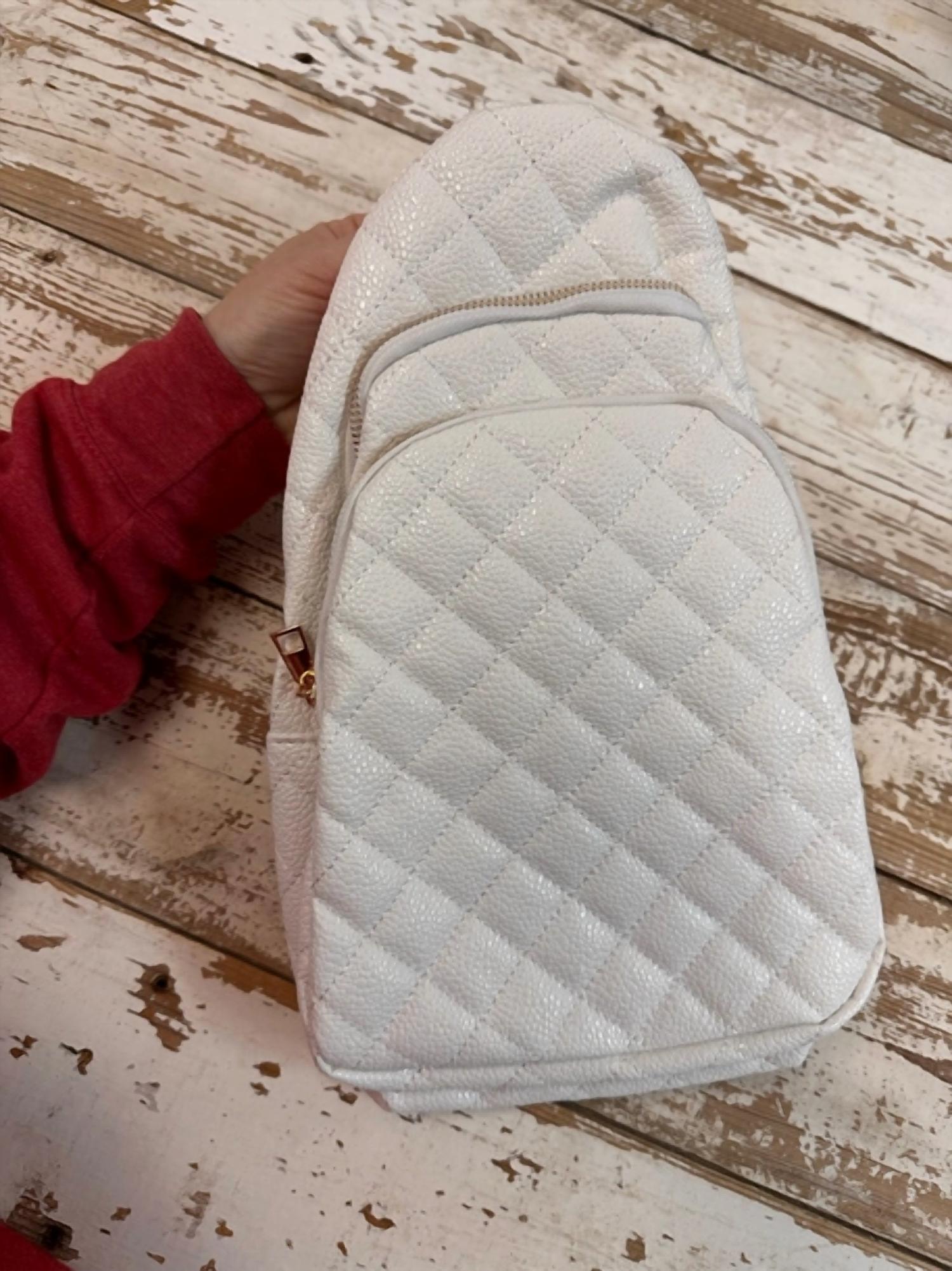 The Lyrical Spirit - Women's Quilted Crossbody Sling Bag