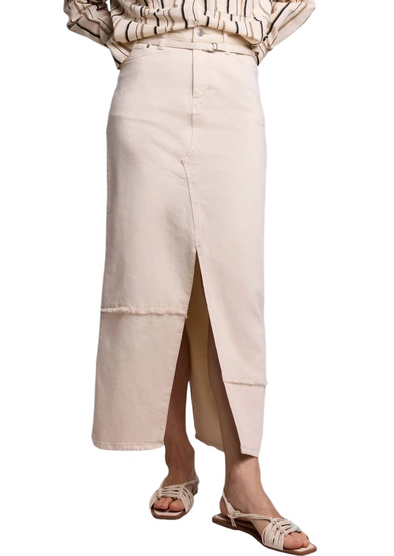 Summum - Twill Denim Skirt