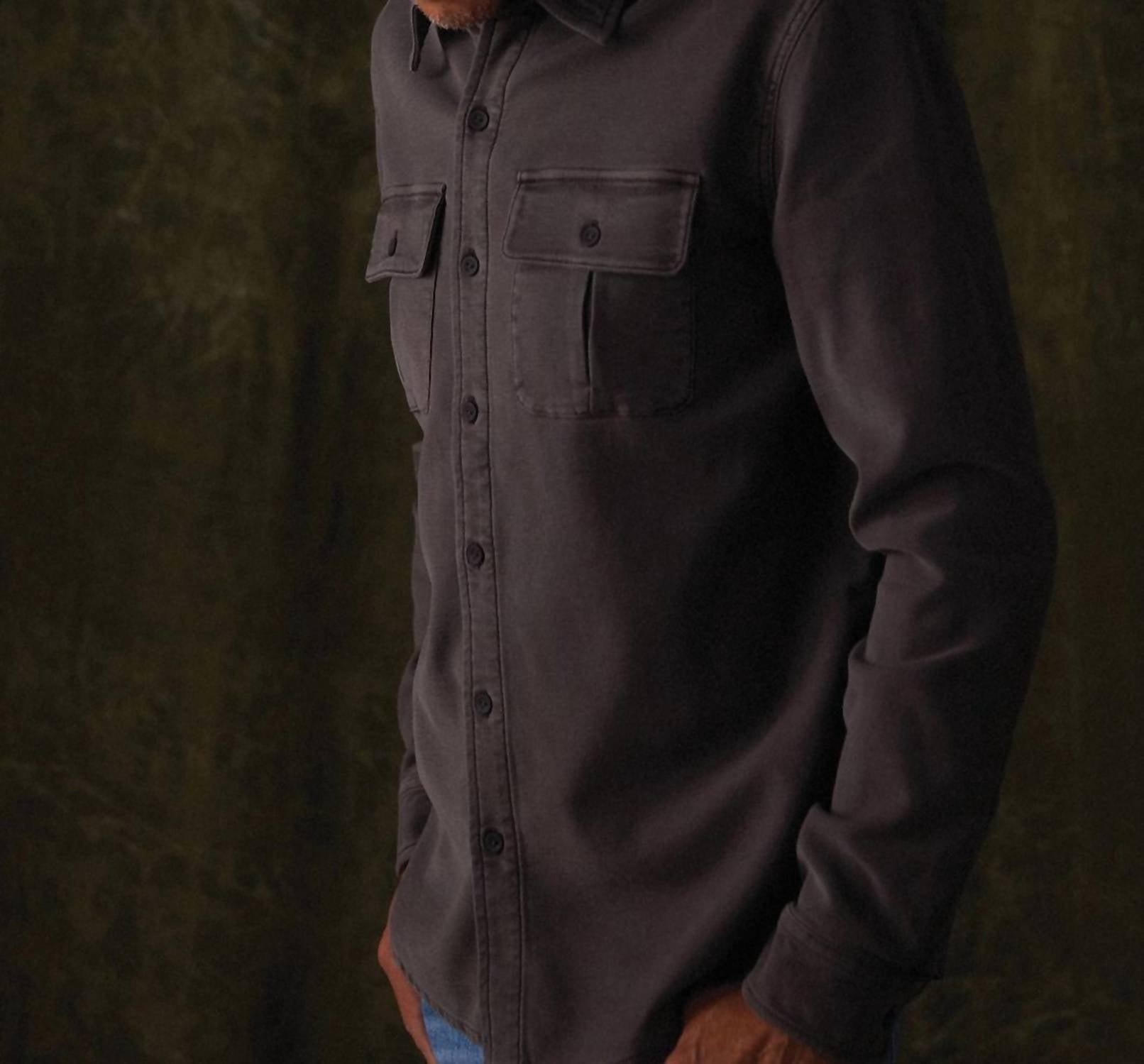 The Normal Brand - Tailored Terry Shirt Jacket