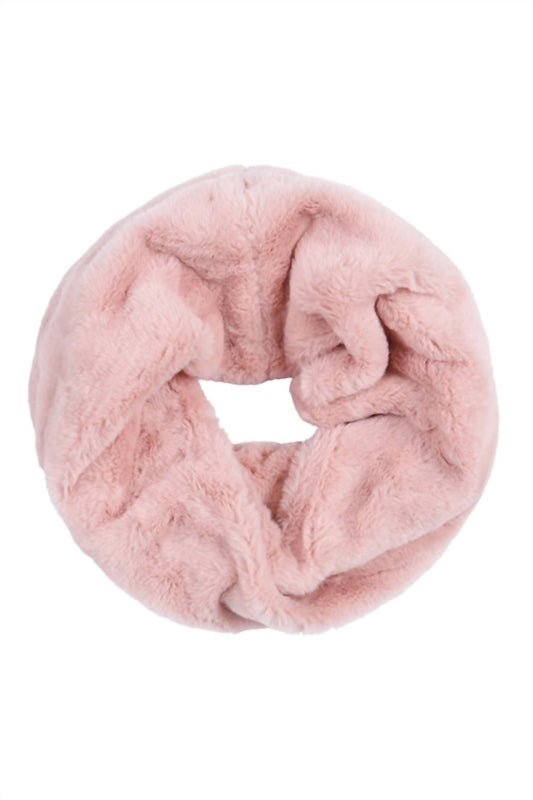 Riah Fashion - Women's Faux Fur Infinity Scarf