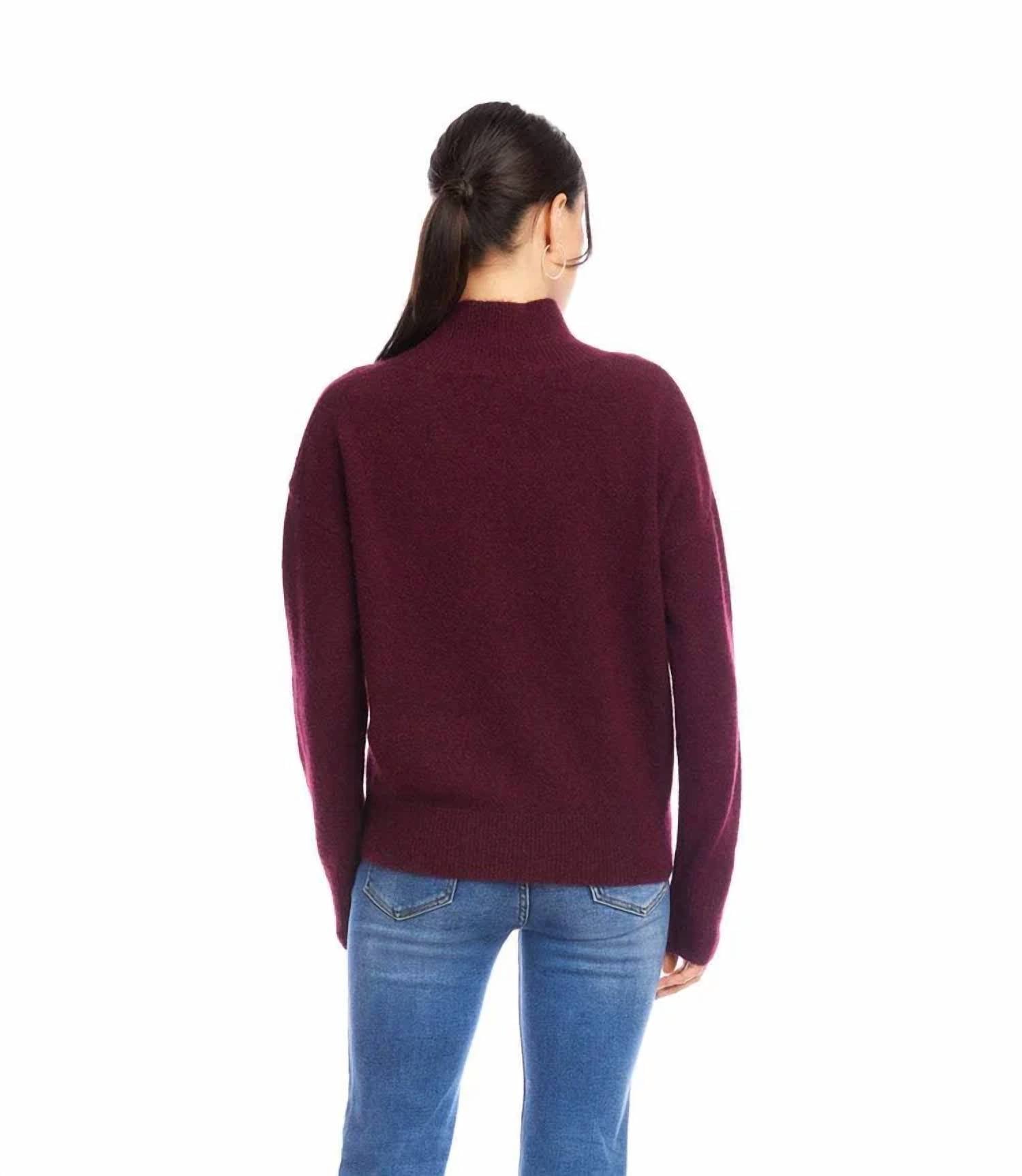 Karen Kane - Saphira Shawl Collar Sweater