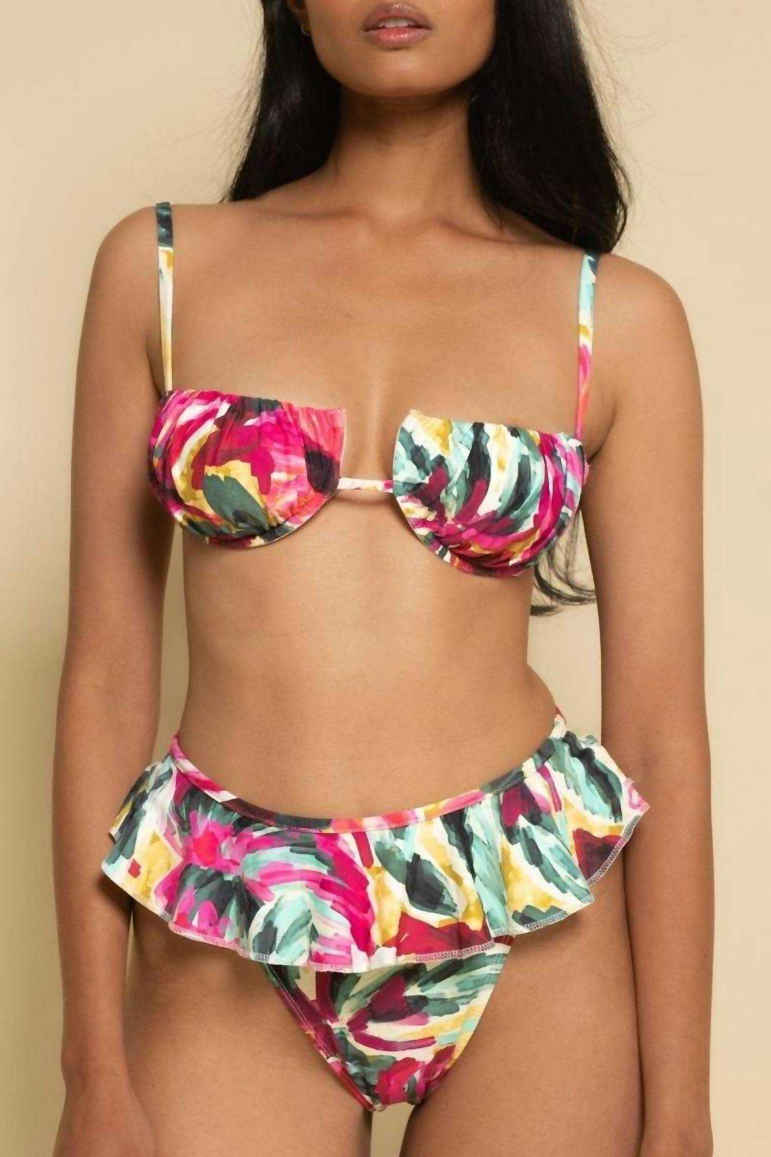 Montce - Tamarindo Ruffle Bikini Bottom