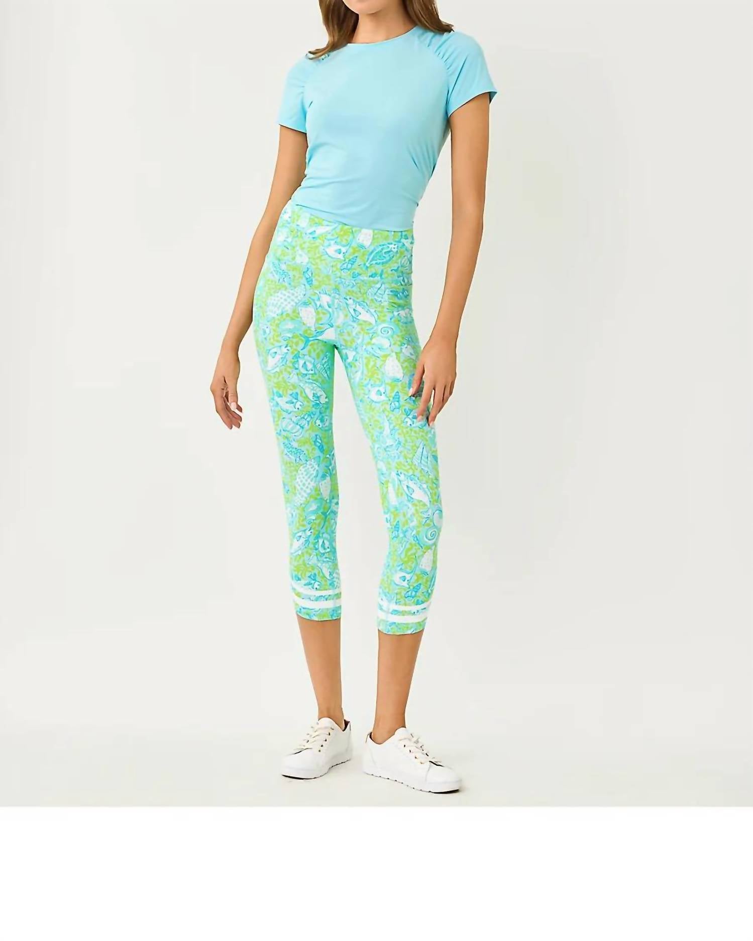 Lilly Pulitzer - Upf 50+ Luxletic Bria Active Tee