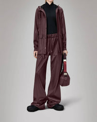 Rains Women's Curve Jacket in depth - women's jacket - alternate view