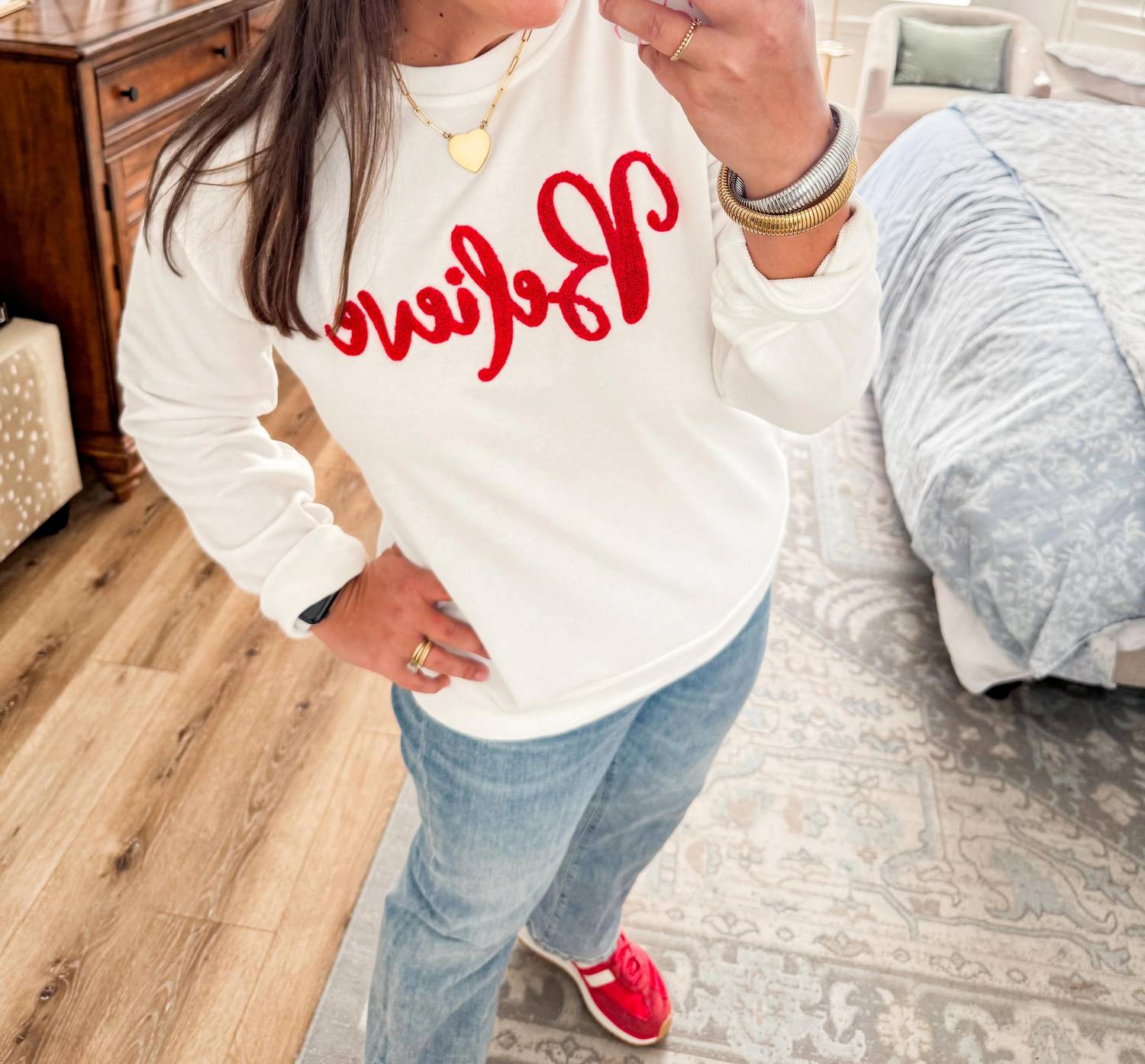 Panache Apparel - Believe Sweatshirt