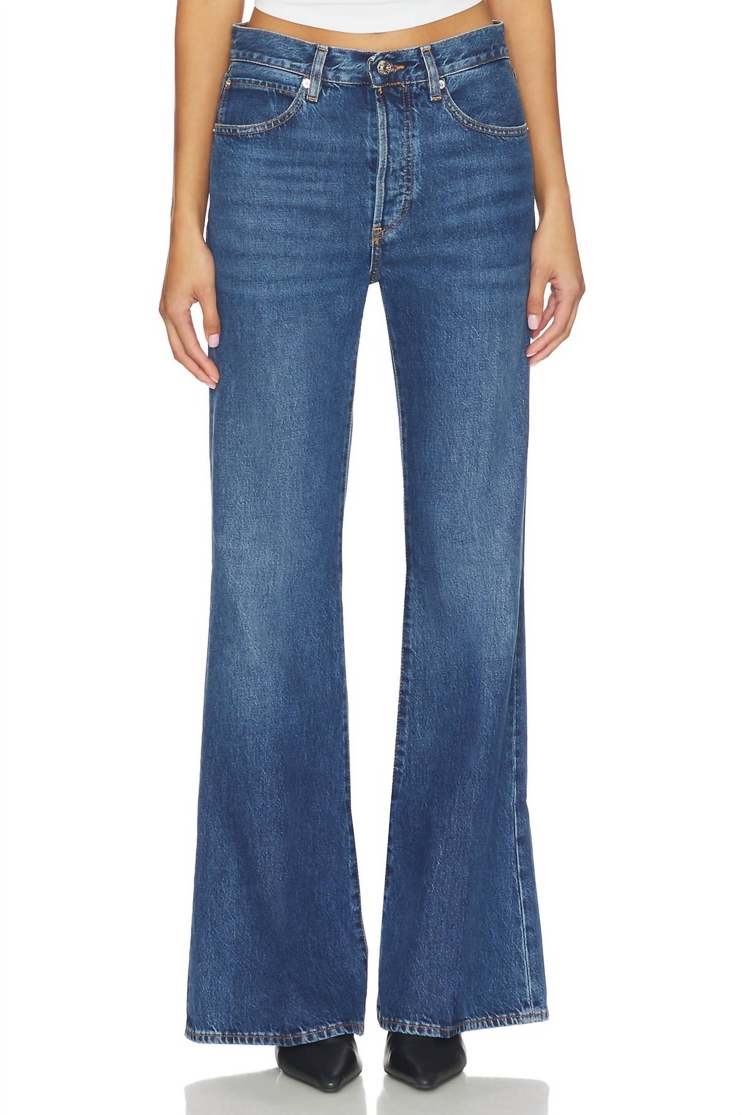 Frame - Lax High Rise Jeans