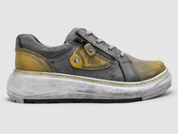 Kcr Group - Women's Retro Zip-up Leather Shoes