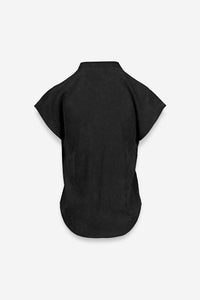 Naked Zebra - Soft Matte Drop Shoulder Blouse