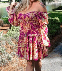 Flying Tomato - Rhea Sweetheart Neckline Smocked Mini Dress
