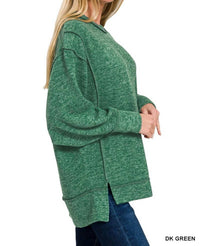 Zenana - Brushed Sweater