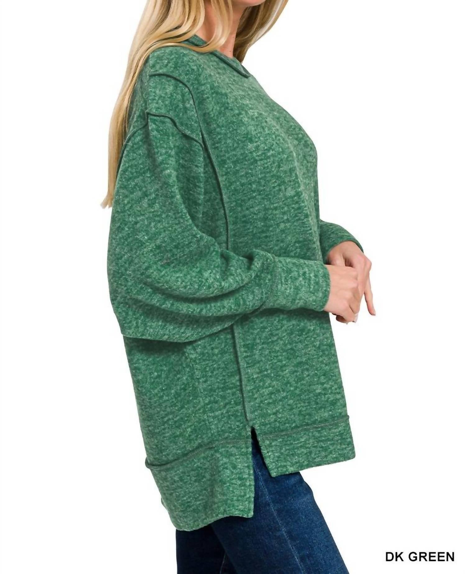 Zenana - Brushed Sweater