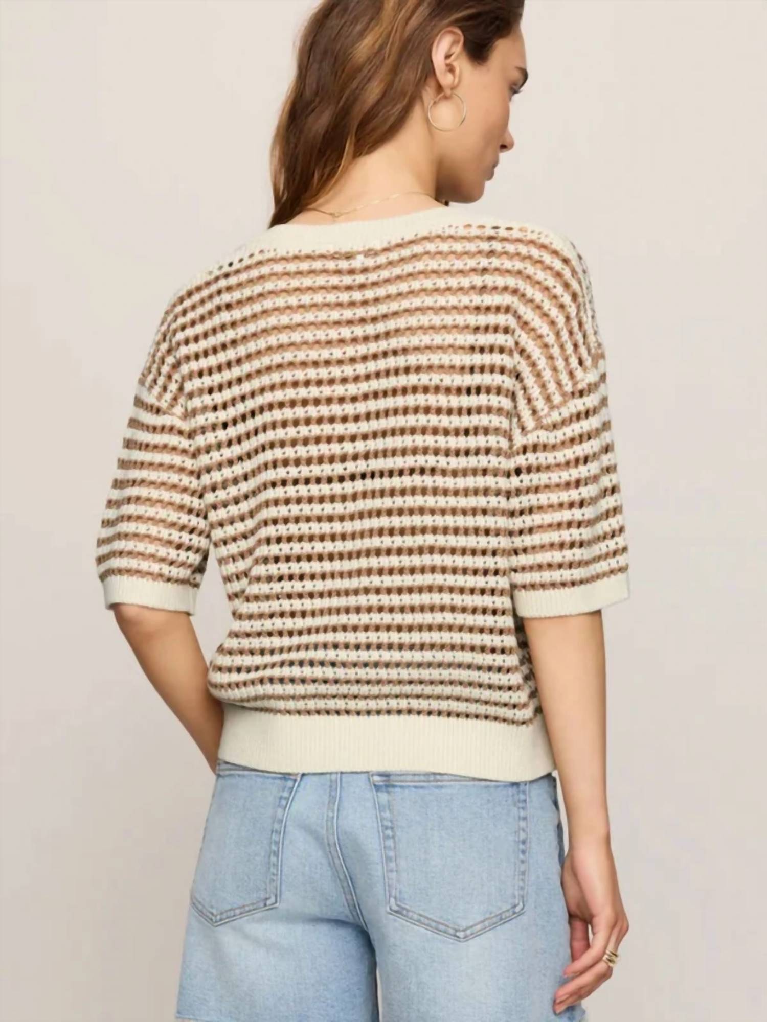 Z Supply - Kylo Striped Polo Sweater