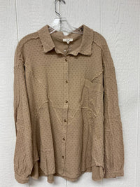 Easel - Women's Long Sleeve Gauze Top
