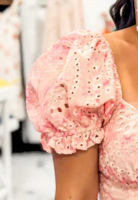 Storia - Club Terrace Eyelet Floral Dress