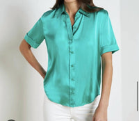 L'Agence - Ellah Short Sleeve Top