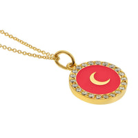 Eye M - Women's Moon Crystal Necklace