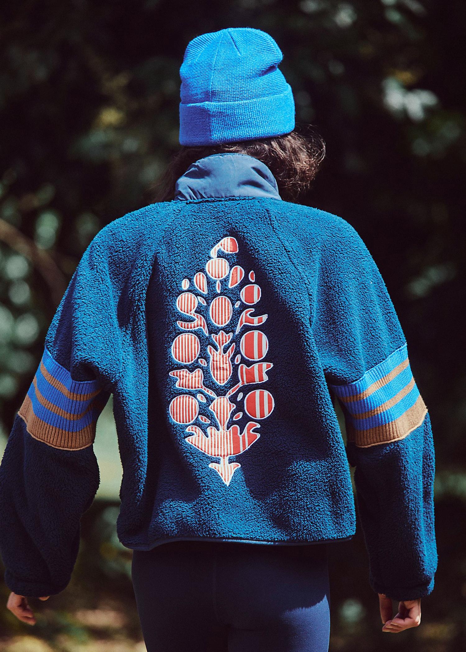 Fp Movement - Mountain High Sporty Logo Fleece Jacket