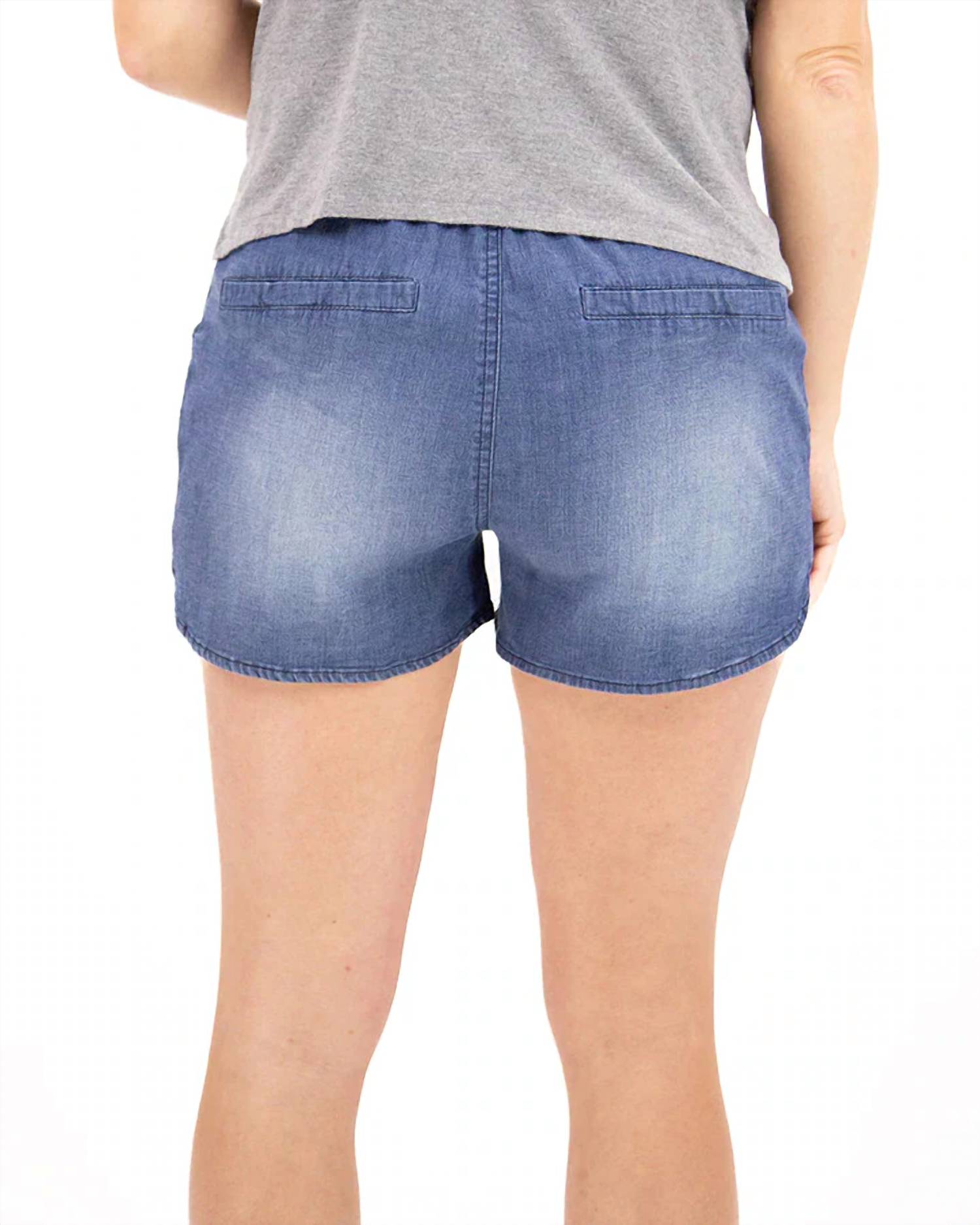 Grace And Lace - Stretch Chambray Shorts