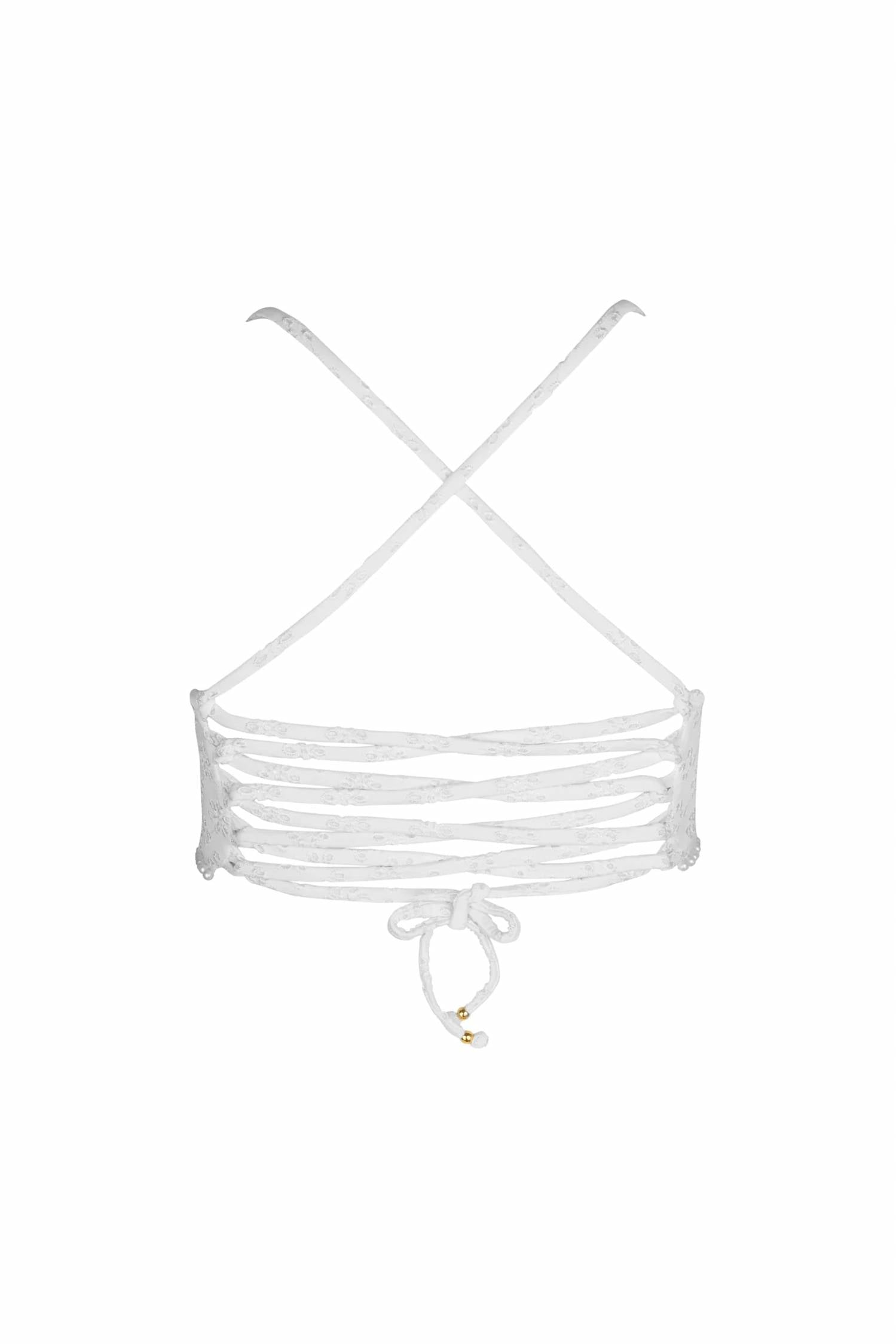 Soah - Eyelet Dorothy Bikini Top