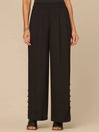 Democracy - Pleated Wide Leg Glider Pants
